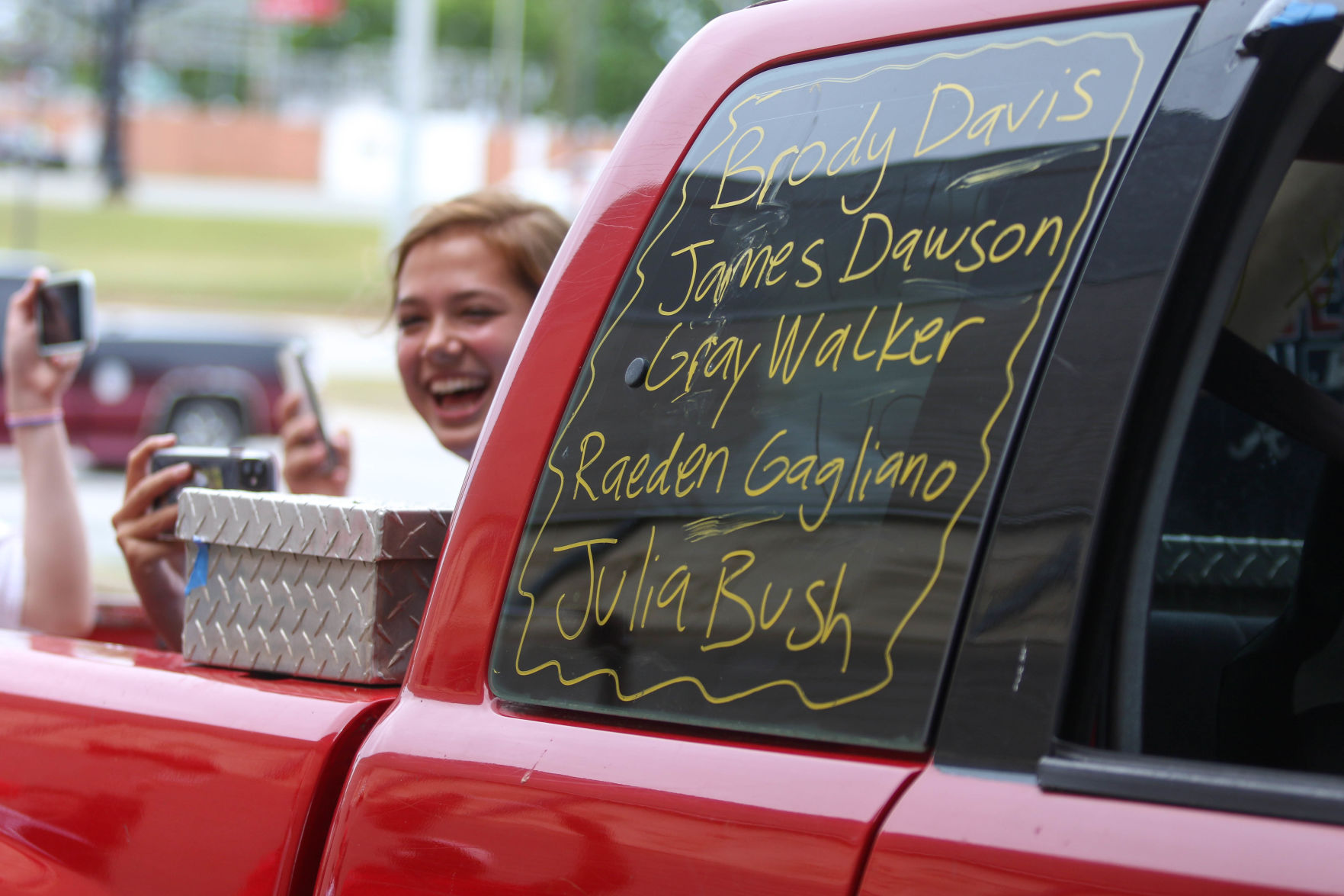 Opelika High School Class of 2020 drive-thru celebration